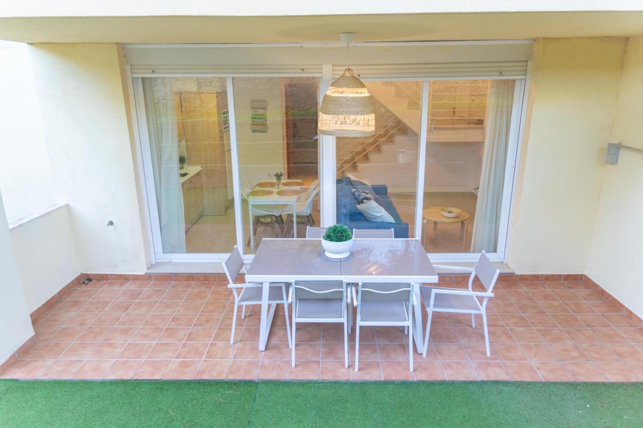 Adosado Con Piscina, Garaje, Jardin Y Playa Los Canos De Meca Luaran gambar