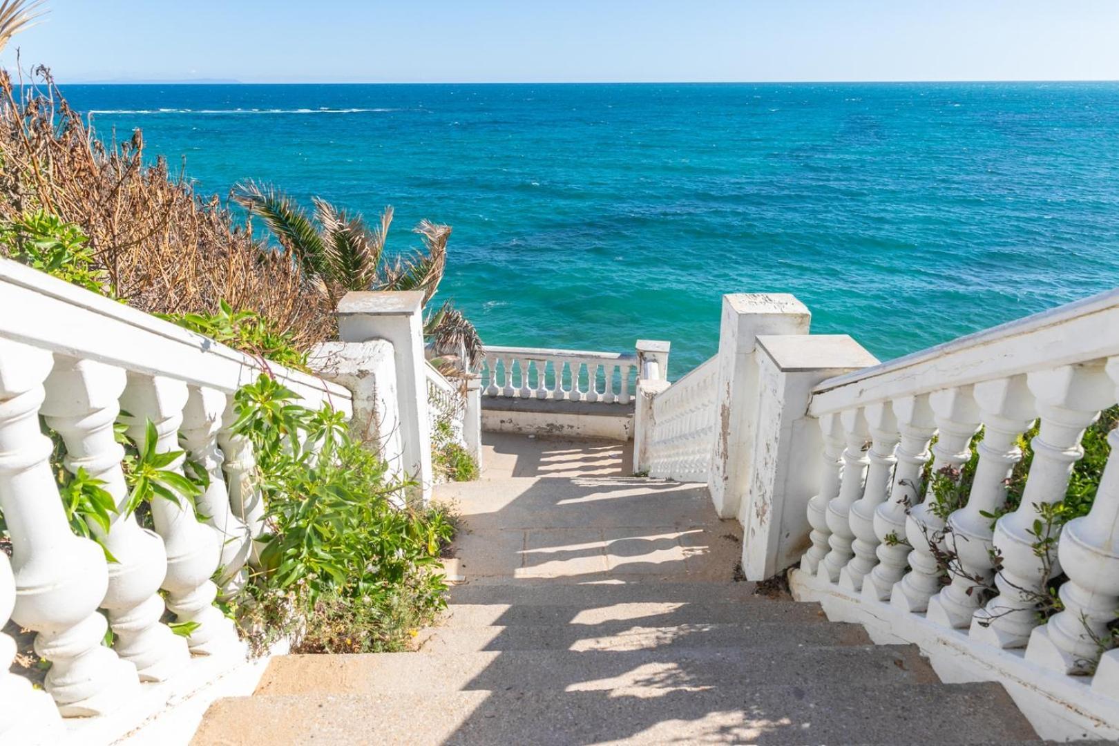 Adosado Con Piscina, Garaje, Jardin Y Playa Los Canos De Meca Luaran gambar